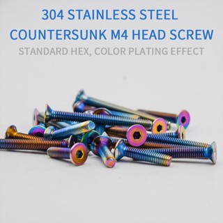 Spirit beet 304 stainless steel hex head screw m4x16 for motocross 3xnq AH9N