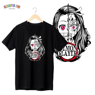 Demon Slayer Nezuko Half Demon Half Human Anime | Shirts.PH_03