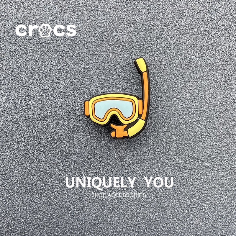 อุปกรณ์เสริม รูปดอกไม้ สําหรับตกแต่งรองเท้า Crocs