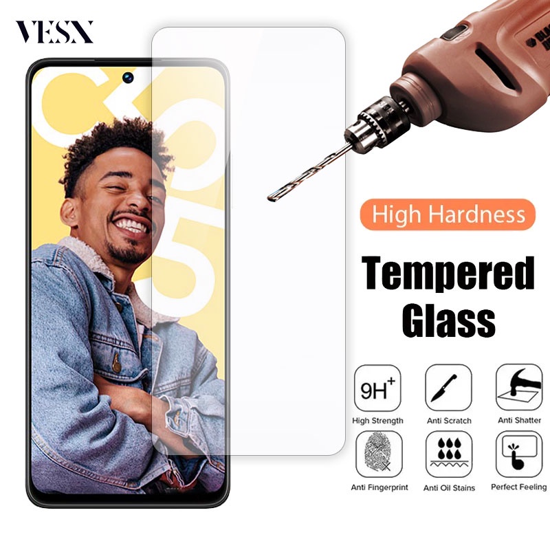 ฟิล์มกระจกนิรภัย Realme C75 C65 C67 C51 C53 C55 C35 C33 C30 C30s C25 C25s C25y C21y C15 C12 C11 C3 Note 60 50 5G 4G 2024