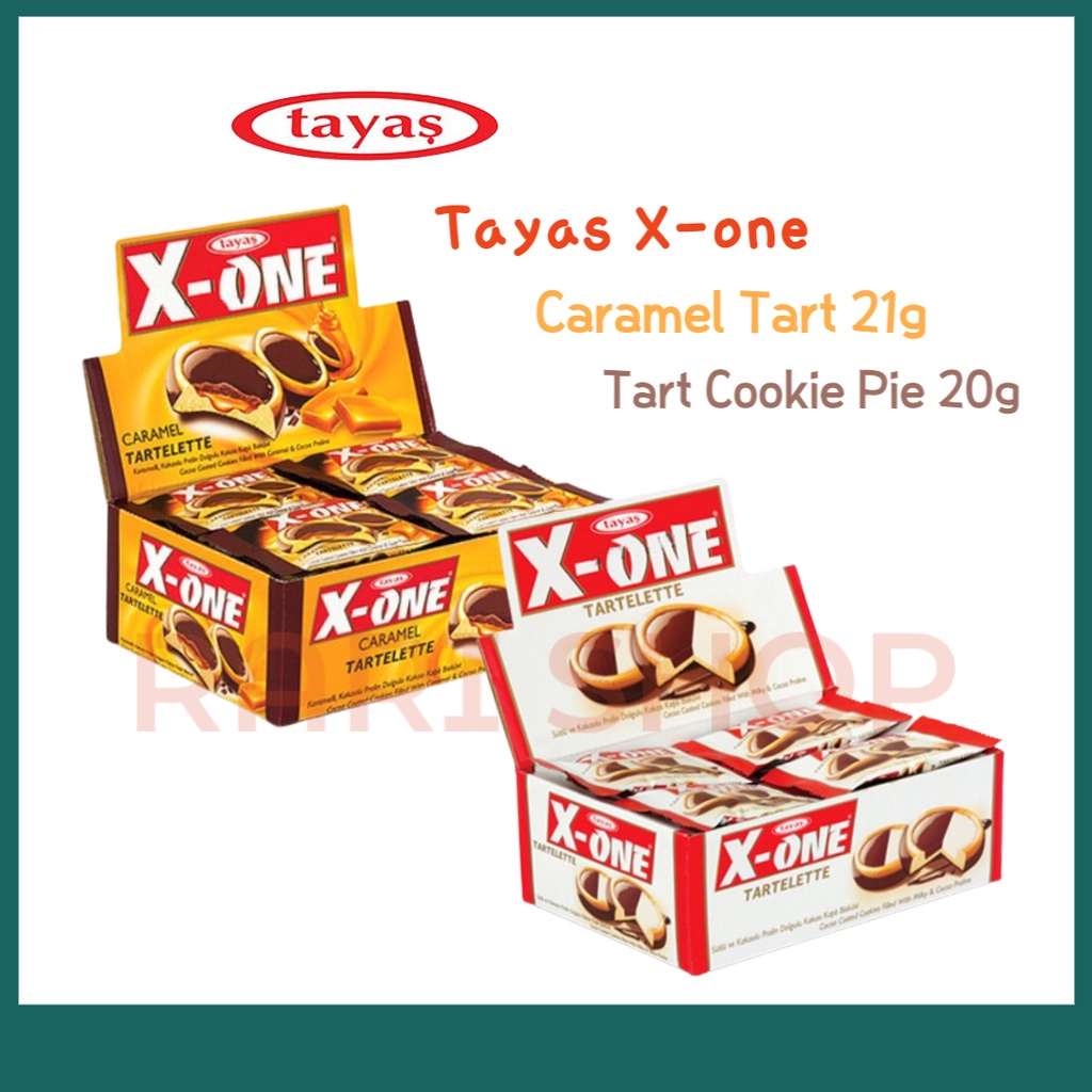 [Tayas] X-one พายคุกกี้ทาร์ตเล็ต เคลือบโกโก้ 21 กรัม
