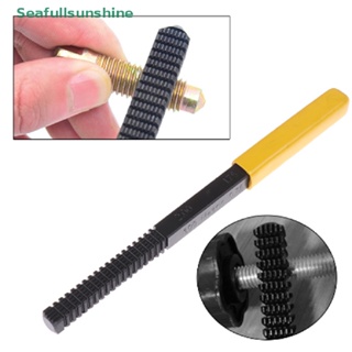 Seaf&gt; Thread Repair Restoration File Teeth Correction Metric Hardware Mini DIY Tools well