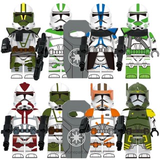 Doom ARC Trooper 442nd Clone Trooper Commander Cody Space Wars บล็อคตัวต่อฟิกเกอร์ ขนาดเล็ก ของเล่นสําหรับเด็ก