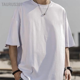  Taurus307 ผู้ชาย T เสื้อครึ่งแขนการออกแบบที่ไม่ซ้ำกันพิมพ์ลำลองสไตล์หลวมท็อปส์ซูแฟชั่นสำหรับฤดูร้อน