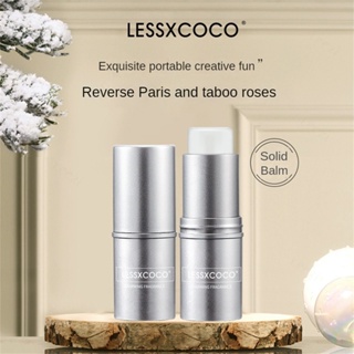 Lessxcoco Solid Balm บาล์มน้ําหอม ติดทนนาน และน้ําหอมระงับเหงื่อ แบบพกพา สําหรับผู้หญิง