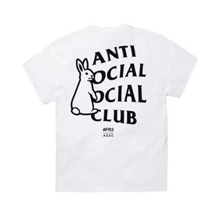 เสื้อยืดแขนสั้น พิมพ์ลาย FR2 joint ASSC Anti Social Club สําหรับผู้ชาย และผู้หญิง