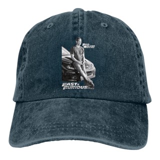 Yszq หมวกแก๊ปแฟชั่น พลัสไซซ์ ใส่สบาย ลาย Moonart Paul Walker Street Racing Fast N Furious สไตล์สปอร์ต สําหรับผู้ใหญ่