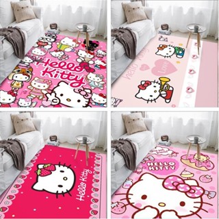 พรมปูพื้น ลายการ์ตูน Hello Kitty