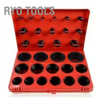 Ryo Tools O Ring Assortment เปลือกพลาสติกกันน้ำกันน้ำมัน Set สำหรับซ่อมยานยนต์