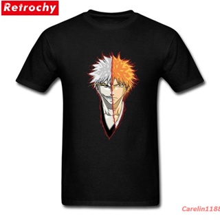 เสื้อยืด 【HOT】Carelin1188 2022 เสื้อยืดแบรนด์เนม Ichigo Bleach แบรนด์เนม Hollow discountลายการ์ตูน