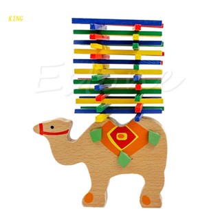 KING Balancing Toy for Camel Blocks Early Development   Stacking Game Balance Beam Stacking Toy Balance Game