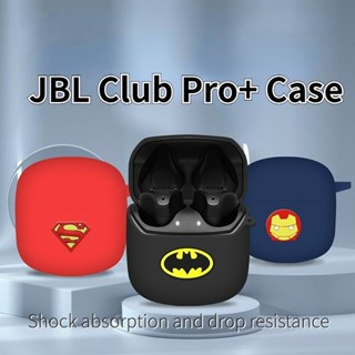 เคสหูฟัง แบบนิ่ม ลายการ์ตูน สีพื้น สําหรับ JBL Club Pro+