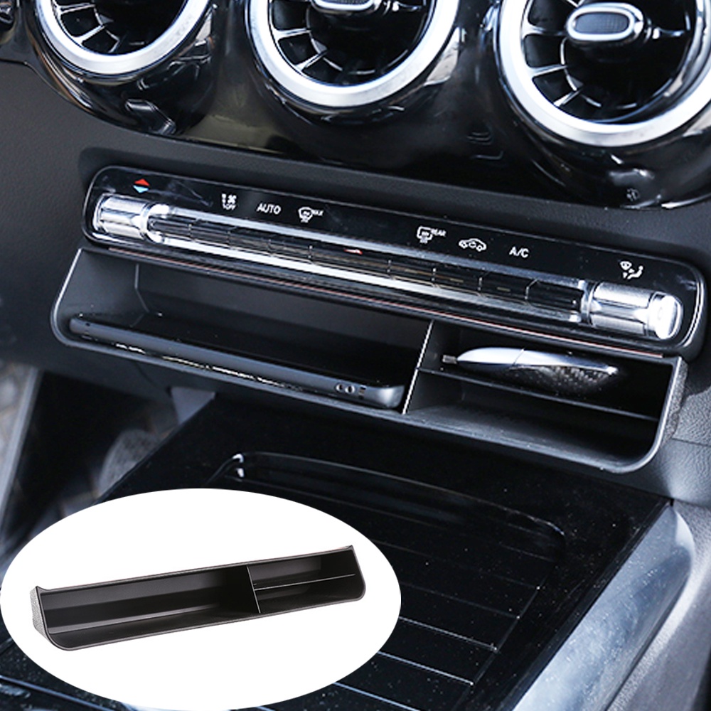 กล่องเก็บของ คอนเทนเนอร์ควบคุมกลางรถยนต์ สําหรับ Mercedes Benz A B CLA GLB GLA Class W177 W247 C118 X247 H247