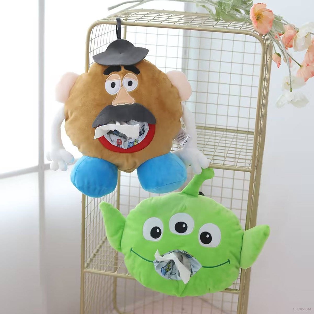 Yyds กล่องกระดาษทิชชู่ ตุ๊กตา Toy Story Alien Mr Potato ของเล่นสําหรับเด็ก ตกแต่งบ้าน
