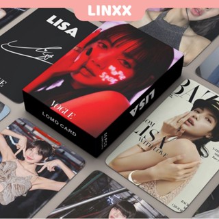 Linxx โปสการ์ดอัลบั้ม BLACK PINK LISA Vogue Lomo Card Kpop 55 ชิ้น