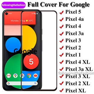 ฟิล์มกระจกนิรภัยกันรอยหน้าจอ 9H สําหรับ Google Pixel 5 4 3 2 1 Pixel 4a 3a Google Pixel 4 XL 3a XL 2 XL XL