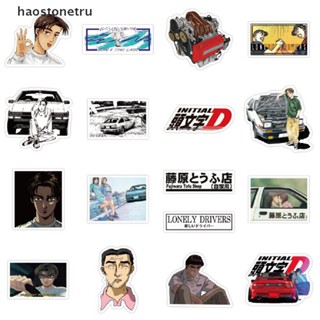 OST  50Pcs/Set Initial D Anime Sticker PVC Graffiti Sticker Guitar Waterproof Sticker N