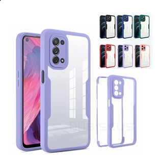 เคสใส ป้องกันหน้าจอ 360 องศา และฟิล์มด้านหลัง สําหรับ Realme 7 5G 6 Pro C21y C25y C25 C25s C12 C21