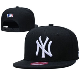 หมวกเบสบอล ผ้าตาข่าย พร้อมสายคล้องปรับได้ ลาย New York NY Yankees สําหรับผู้ชาย และผู้หญิง