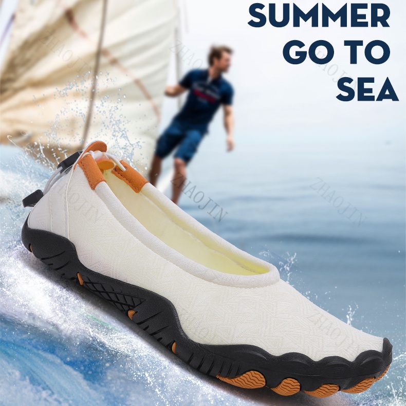 Unisex Barefoot Beach กีฬารองเท้าผ้าใบผู้ชายยิมกีฬาวิ่งผู้หญิงว่ายน้ําขี่จักรยานโยคะรองเท้า