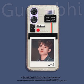 ใหม่ เคสโทรศัพท์มือถือ ซิลิโคนนิ่ม ใส ลายกรอบรูป DIY สําหรับ OPPOA78 OPPO A78 4G 2023 A784G