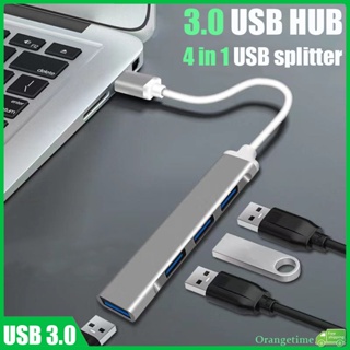 【จัดส่งรวดเร็ว】ฮับอะแดปเตอร์แปลง Usb 3.0 4 in 1 4 พอร์ต OTG