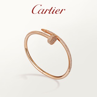 Cartier Cartier Juste un Clou สร้อยข้อมือ ประดับเพชร สีโรสโกลด์ สีขาว สีทอง