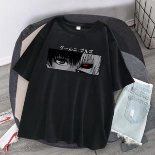 เสื้อยืดผู้ เสื้อยืด พิมพ์ลาย DTF TOKYO GHOUL ANIME II BRIGO ขนาดใหญ่ สําหรับผู้ชาย และผู้หญิง S-5XL