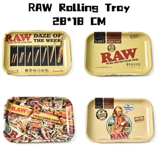 RAW Life ถาดลูกกลิ้งโลหะ ขนาดใหญ่ 280 มม.*180 มม. 11 นิ้ว