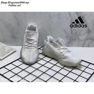 Qu230316 พร้อมส่ง A1122d 350 Boost V2 รองเท้าผ้าใบลําลอง ระบายอากาศ เหมาะกับการวิ่งจ๊อกกิ้ง เดินป่า แฟชั่นสําหรับผู้ชาย ผู้หญิง