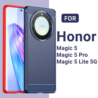 เคสโทรศัพท์มือถือ ซิลิโคน กันกระแทก สําหรับ Honor Magic 5 Lite 5G 5 Lite 5 Pro 5G 5 Lite 5G X9A