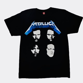 [S-5XL]เสื้อวงร็อค metallica เสื้อยืดวงเมทัลลิกา metallica