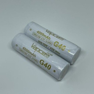 ถ่านชาร์จ Vapcell G40 21700 4000mAh 3.7V ของแท้ ถ่าน