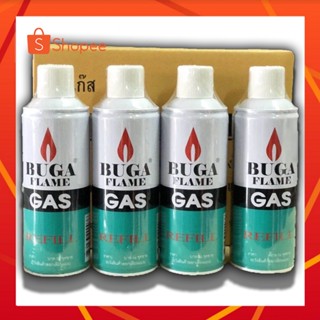 Gas ยกโหล BUGA FLAME GAS แก๊สกระป๋อง เติมไฟเช็ค แก๊สไฟเช็ค แก๊สเติมไฟแช็ค แก๊สกระป๋องเติมไฟเช็ค ยกโหล