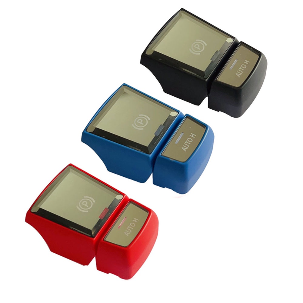 รถ Handbrake P AUTO H Parkปุ่มสวิทช์ฝาครอบ Fit สําหรับ BMW 5 6 7 Series X3 X4 F01 F02 F07 F10 F11 F1