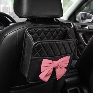 Automobile Storage Bag Car Multifunction Garbage Bag Car Seat Rear Trunk Hanging Seat Back Garbage Bag eOuJ