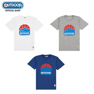 OUTDOOR PRODUCTS  U EVERYDAY SUN RISE TEE เสื้อยืดคอกลมแขนสั้นสกรีนหน้าเอ้าท์ดอร์ โปรดักส์ ODMTS