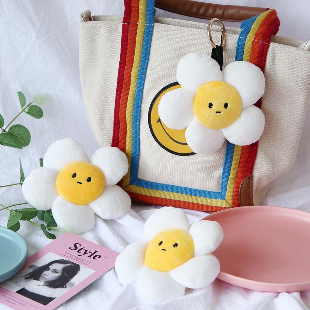 Sun flower พวงกุญแจเดซี่ พวงกุญแจดอกทานตะวัน พวงกุญแจ Sun Flower Plush Doll Keychain