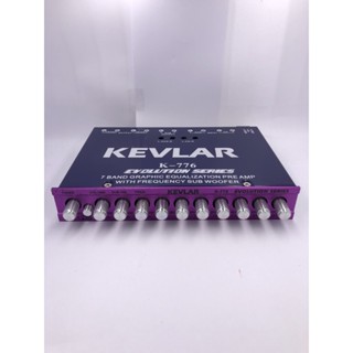 ดอกลำโพง ปรีแอมป์ติดรถยนต์ KEVLAR K-776