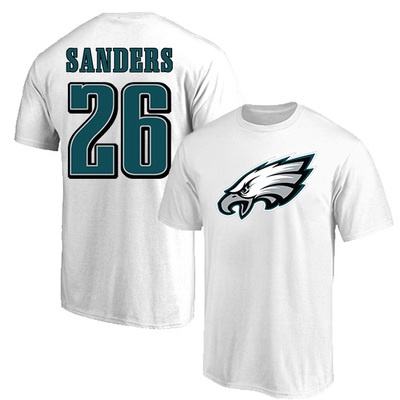Rugby League Eagles Philadelphia Eagles Player Edition เสื้อยืดคอกลมแขนสั้นผ้าฝ้าย