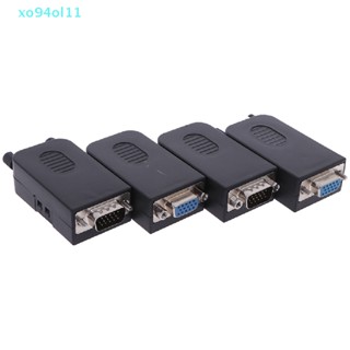 Xo94ol D-SUB DB15 VGA ปลั๊กเชื่อมต่อ ตัวผู้ 3 แถว 15 Pin