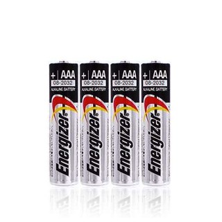 ถ่านไฟฉาย ถ่านขนาด AA&amp;AAA Energizer - Alkaline Batteries 1.5V (แพ็ค4ก้อน) (EXP:2032) ถ่านไฟฉาย