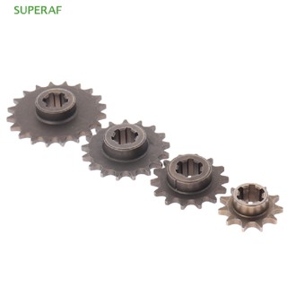 Superaf เฟืองโซ่หน้ารถมอเตอร์ไซค์ T8F 8 มม. 11 14 17 20 ซี่ 47cc 49cc