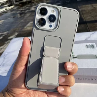 สําหรับ iPhone Air 17 Pro Max 16 Pro 15 14 15 14 13 12 mini 11 Xs Max XR 7 8 6S Plus SE เคสโทรศัพท์แม่เหล็กดีลักซ์ พร้อมขาตั้ง, เคสโทรศัพท์ สายรัดข้อมือ