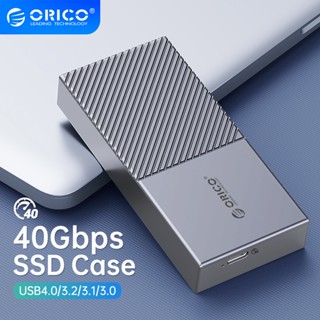 Orico เคสอลูมิเนียม USB4 NVMe SSD Enclosure 40Gbps PCIe3.0x4 M.2 SSD สําหรับ Thunderbolt 3 4 USB3.2 USB 3.1 3.0 Type-C