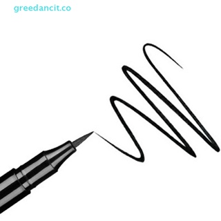 Greedancit ปากกาอายไลเนอร์ แบบน้ํา หัวบาง แห้งเร็ว สีดํา