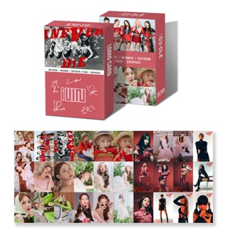 อัลบั้มรูปภาพ I-DLE IVE I NEVER DIE Lomo Cards Gidle Kpop จํานวน 30 ชิ้น ต่อกล่อง