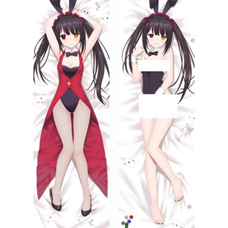 ปลอกหมอน ลายอนิเมะ Date A Live Kurumi Tokisaki Dakimakura เซ็กซี่ ขนาด 50x150 ซม.