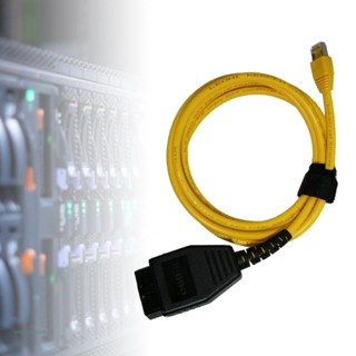 【seve*】 Ethernet Enet to obd2 Esys Cable Tools ESYS rj45 enet to OBD2 for f-Series Connector