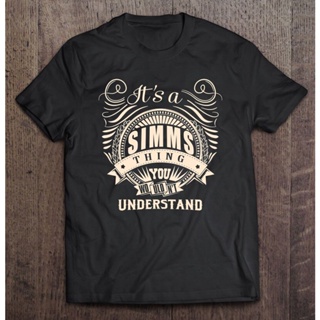 [S-5XL] ใหม่ เสื้อยืดลําลอง แขนสั้น พิมพ์ลาย ItS A SimThing You Willnt Understand สไตล์วินเทจ สําหรับผู้ชาย DIY